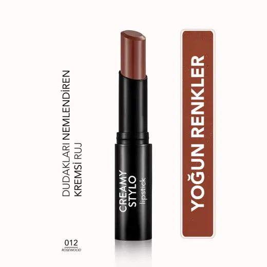 Flormar Creamy Stylo Nemlendirici Etkili Ruj 012 Rosewood