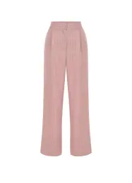 Lucien Açık Pembe Palazzo Kadın Pantolon 2