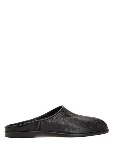 Siyah Kadın Deri Loafer