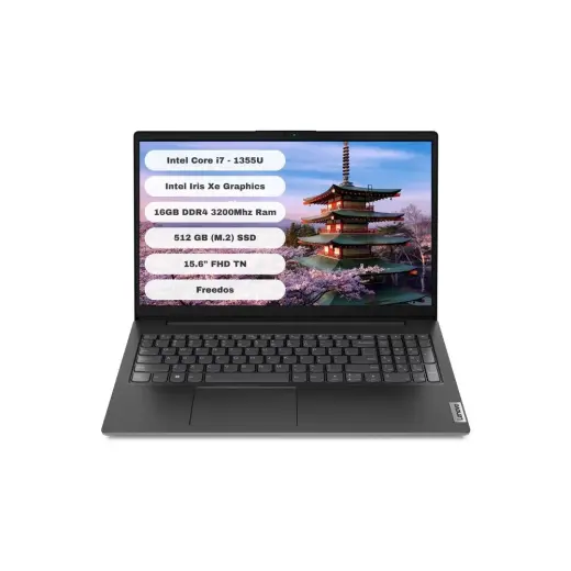 Lenovo V15 G4 IRU GTI512 Intel Core I7 1355U 16 GB 512 GB SSD Freedos 15.6” Fhd 83A100HXTR