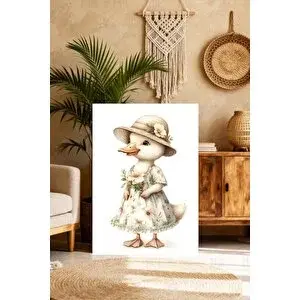 Mgi Design Sanatsal Sevimli Bebek Resmi Bohem Kanvas Tablo Lüks Duvar Sanatı | Modern Duvar Dekoru | Salon, Yatak Odası Ve Ofis İçin | Sanatsal Ev Dekorasyonu 50x70 cm