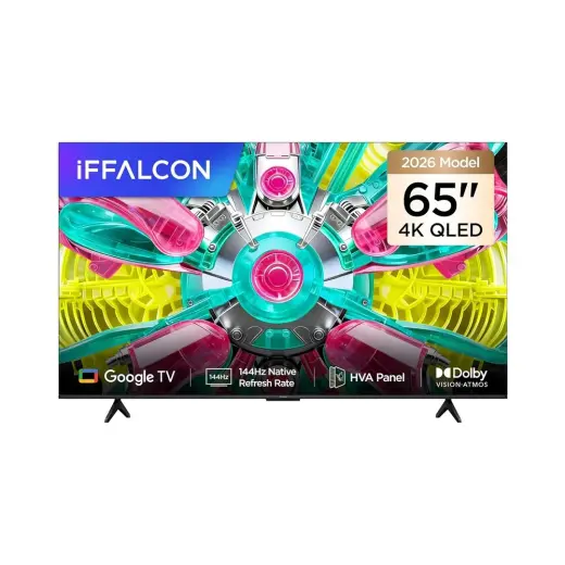 Asitan Iffalcon 65U75A 65 Inç Smart Tv 4K QLED Renkli Quantum Crystal Hdr 10+ Gaming Google Tv, 144Hz Do�