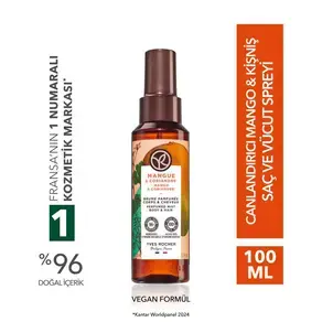Saç ve Vücut Spreyi- Canlandırıcı Mango & Kişniş - Vegan