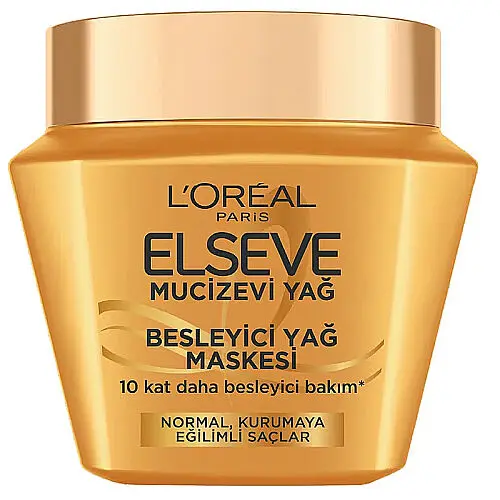 Elseve Mucizevi Yağ Besleyici Saç Bakım Maskesi 300 ml