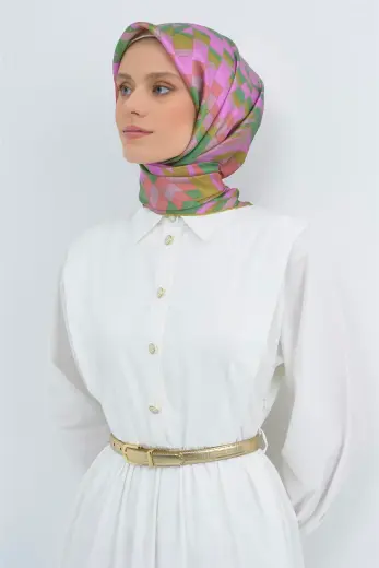Armine Saf İpek Sura Eşarp 9507D 54