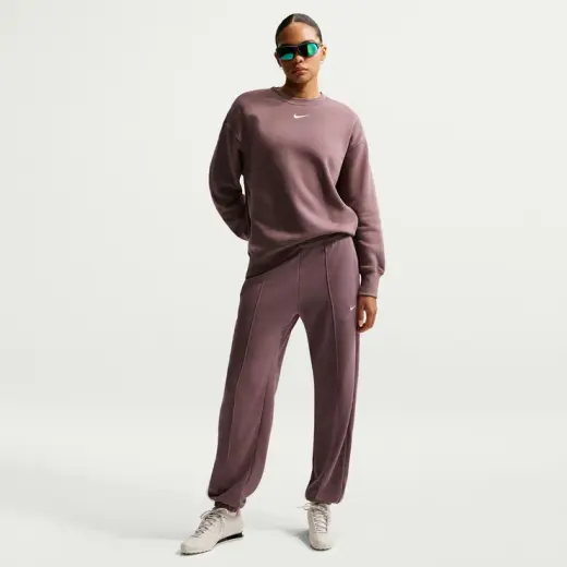 Nike Sportswear Chill Terry Kadın Mor Eşofman Altı