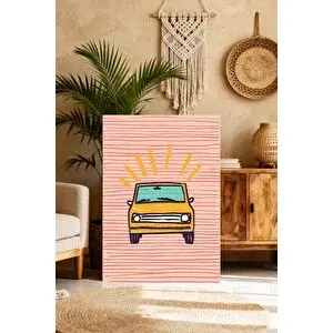 Mgi Design Zarif Bebek Odası Tablosu Bohem Kanvas Tablo Lüks Duvar Sanatı | Modern Duvar Dekoru | Salon, Yatak Odası Ve Ofis İçin | Sanatsal Ev Dekorasyonu 70x100 cm