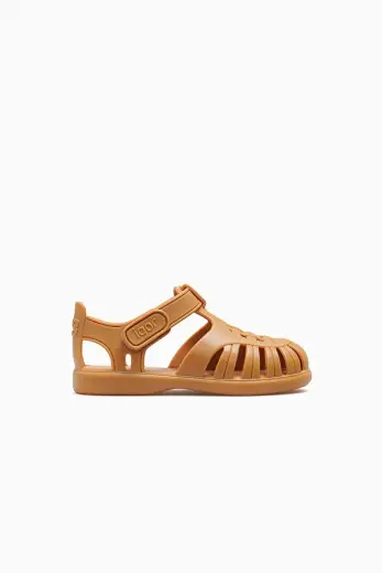 İgor Tobby Solıd Unısex Kaymaz Taban Çocuk Sandalet (18-29) 22y Ks10271-tobby Solıd Hardal