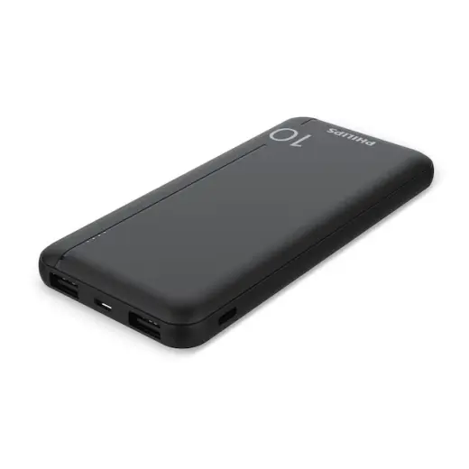 Philips Dlp2810cb/00 10.000 Mah Powerbank 2xusb-a, 1xusb-c, Siyah
