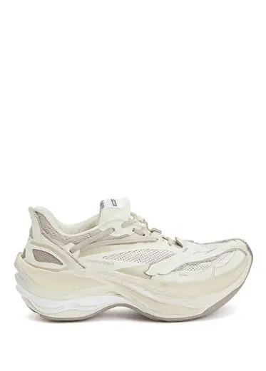 Jet Beyaz Ekru Kadın Sneaker