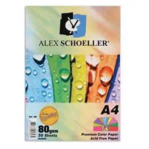 Alex Scholler Alex Schoeller Renkli Fotokopi Kağıdı Alx-621 50li