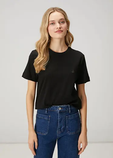 Siyah Basic T-shirt