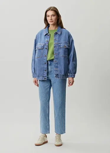Joybird Mavi Straight Jean Pantolon