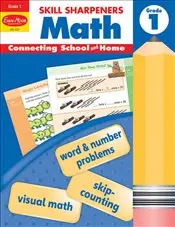 Skill Sharpeners: Math : Grade 1 Activity Book