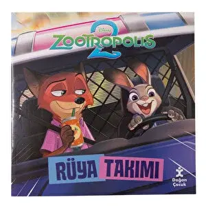 Zootropolis 2 Rüya Takımı - Stickerlı Boyama Kitabı