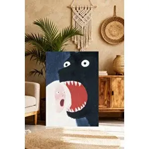 Mgi Design Lüks Maksimal Tasarım Eseri Modern Tarzda Kanvas Tablo Çalışma Odası Sanatı | Modern Duvar Dekoru | Salon, Yatak Odası Ve Ofis İçin | Sanatsal Ev Dekorasyonu 80x120 cm