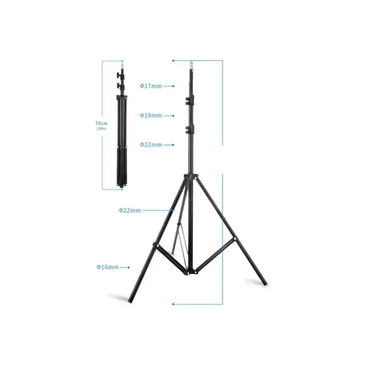 Uravas Store 2.1 Tripod Stand LED Işık Için