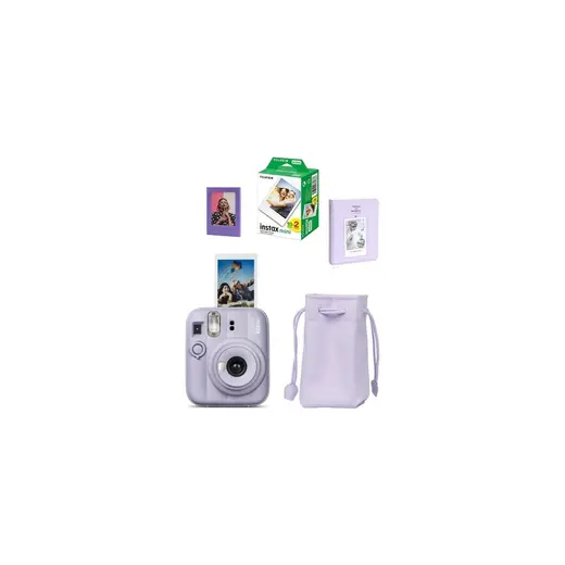 Fujifilm Instax Mini 13 Fotoğraf Makinesi-20'li Film-Büzgülü KILIF-64LÜ Albüm ve Mıknatıslı Çerçeve Seti