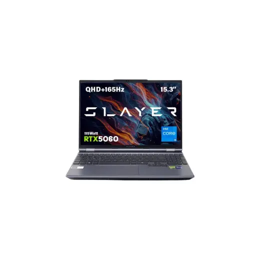 Game Garaj Slayer X5T2-5060 C4 Intel Core I5 14450HX 32 GB Ram 1 tb SSD RTX5060 15.3" 165Hz Qhd+ IPS Freedos Gaming Laptop