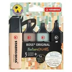 Stabilo Boss Nature Fosforlu Kalem 4 Renk
