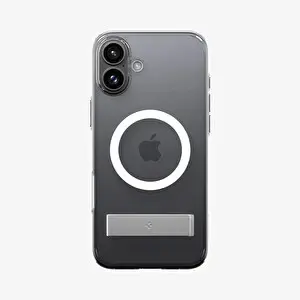 Spigen ACS08228 iPhone 16 Kılıf Slim Armor Essential S Magfit Magsafe Özellikli Crystal Clear