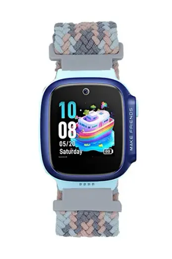 Huawei GT4 41mm KRD-139 18mm Çocuklara Özel Dayanıklı Örgü Kordon