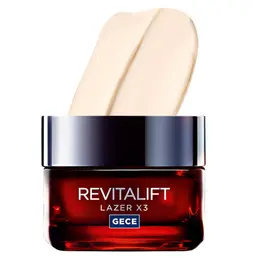 Loreal Paris Revitalift Lazer X3 Yoğun Yaşlanma Karşıtı Gece Bakım Kremi 50 ml 2
