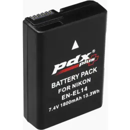 PDX Plus,Nikon ile uyumlu EN-EL14 Fotoğraf Makinesi Bataryası. 1