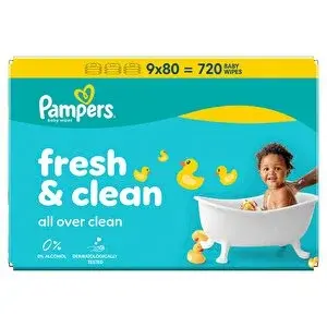 Pampers Fresh Islak Mendil 9x80 Adet