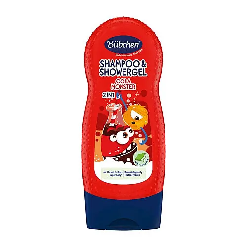 Bübchen Shampoo and Shower Gel 2in1 230 ml - Cola Monster