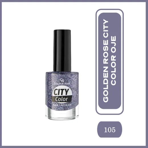 Golden Rose City Color Nail Lacquer Oje 105