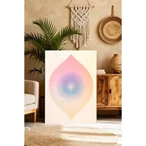 Mgi Design Özgün Renkli Eklektik Tablo Modern Tarzda Kanvas Tablo Lüks Duvar Sanatı | Modern Duvar Dekoru | Salon, Yatak Odası Ve Ofis İçin | Sanatsal Ev Dekorasyonu 35x50 cm