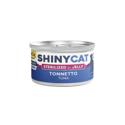 GimCat Shinycat Jöle İçinde Ton Balıklı Kısırlaştırılmış Kedi Konservesi 70gr