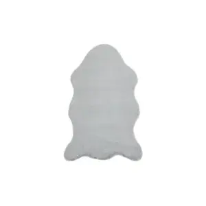 Vivense Puffy Kürk Hali, Gri̇, 160x200