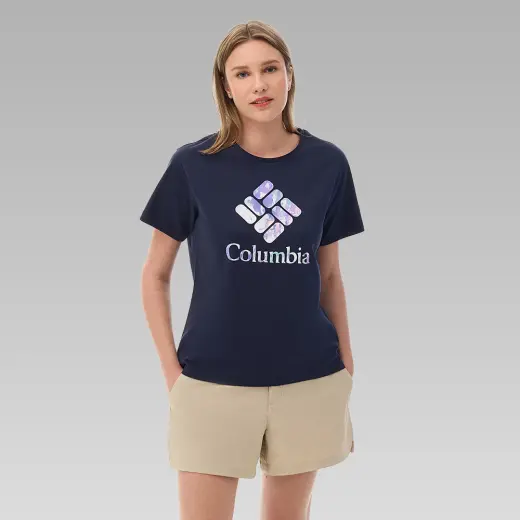CSC Gem Wisterian Kadın Kısa Kollu T-shirt