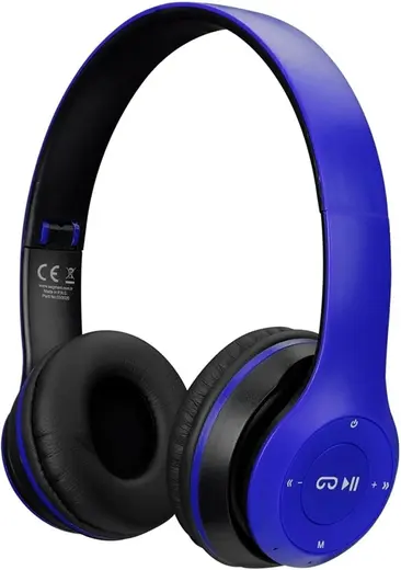 Hytech HY-XBK70 Siyah/Mavi TF Kart Özellikli Bluetooth Kulaklık