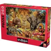Anatolian Puzzle Hayvan Krallığı 260 Parça Puzzle 3342