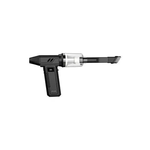 Lenyes LTF03 Dijital LED Ekranlı Çok Fonksiyonlu Turbo El Fanı Siyah