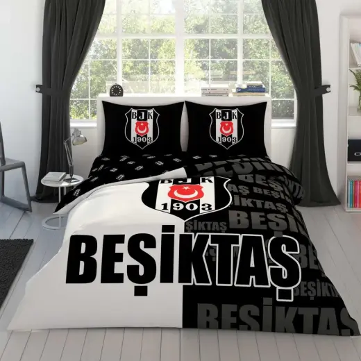 BEŞİKTAŞ ÇİFT KİŞİLİK NEVRESİM TAKIMI