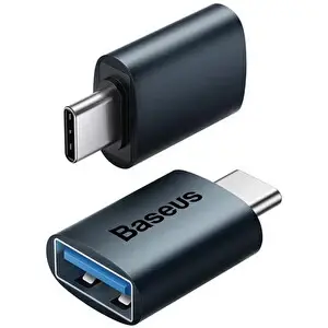 Baseus Ingenuity Mını Otg Type-C To Usb 3.1 Siyah Adaptör