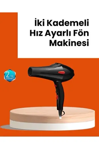 Hızlı Kurutma ve Şekillendirme İçin Profesyonel Saç Kurutma Makinesi - MMMMMM4369-9603