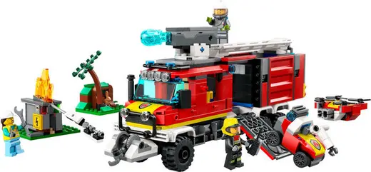 60374 LEGO® City İtfaiye Komuta Kamyonu