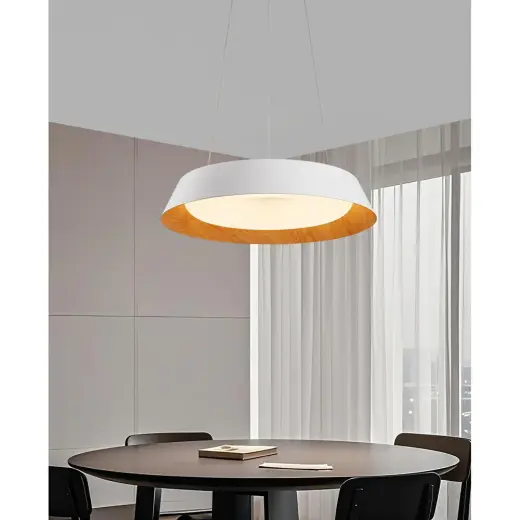 Apliqa Elliot 50'lik 108 Watt Yuvarlak Sarkıt 3 Renkli Led Avize