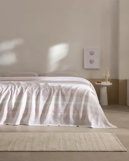 Henri King Size Ecocell Baskılı Pike