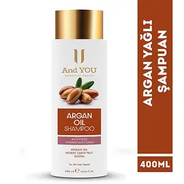 And You Argan Yağlı Şampuan 400 ml 2
