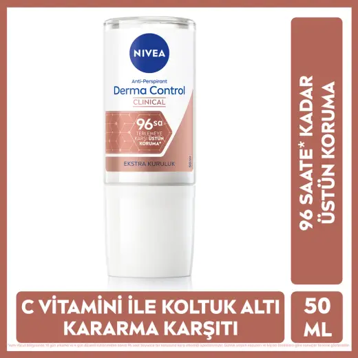 Nivea Kadın Roll-on Deodorant Derma Control Clinical 50 ml