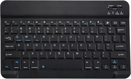 Microcase Tablet ve Telefonlar için Bluetooth Klavye Şarjlı Kablosuz - AL2671 Siyah