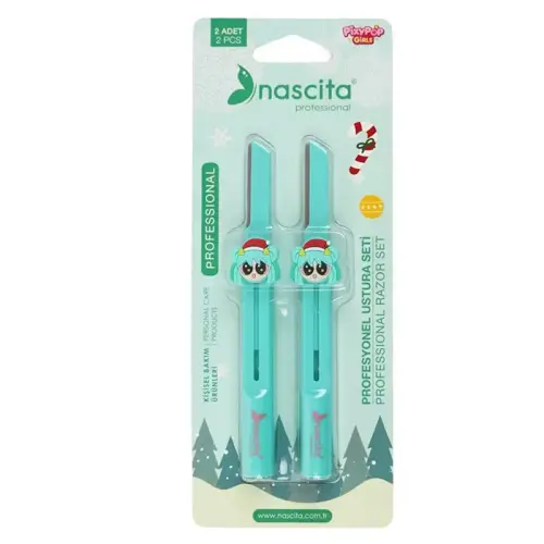 Nascita Pixy Pop Girls Kaş Usturası Seti - Yeşil 2 Adet