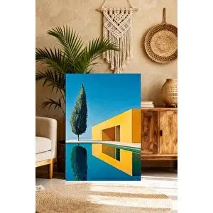Mgi Design Şık Maksimal Renkli Sanat Kanvas Tablo Lüks Ev Ofis Dekoru | Modern Duvar Dekoru | Salon, Yatak Odası Ve Ofis İçin | Sanatsal Ev Dekorasyonu 70x100 cm