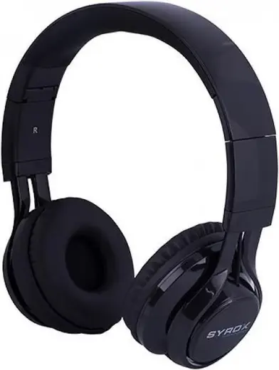Syrox K11 Mikrofonlu Stereo Kulak Üstü Siyah Kablolu Kulaklık